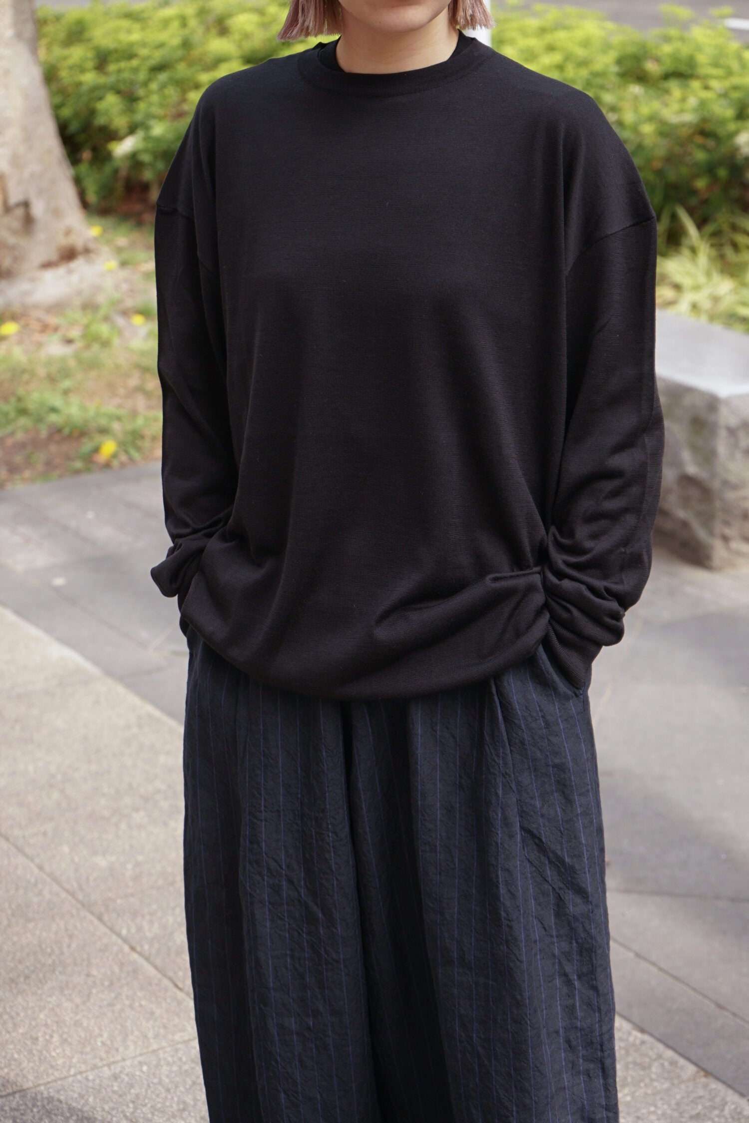 BODHI 3 SILK HIGHGAUGE POLO ah.h シルク メンズ