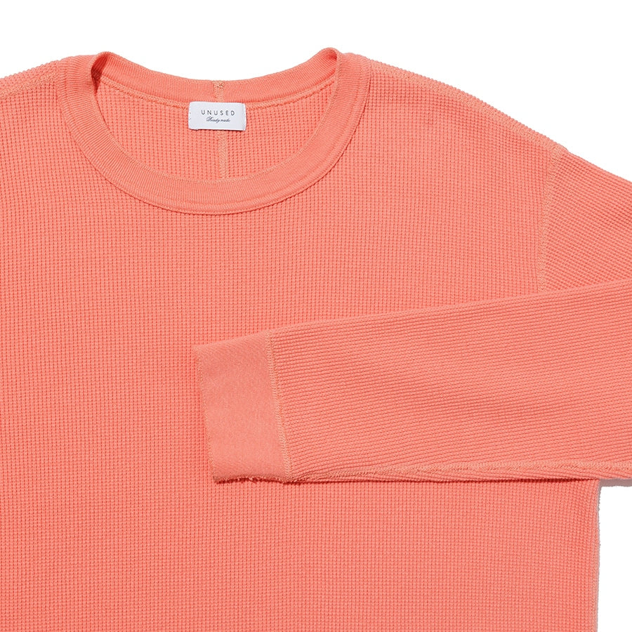 【7月30日(金)発売】Long-sleeve waffle T-shirt