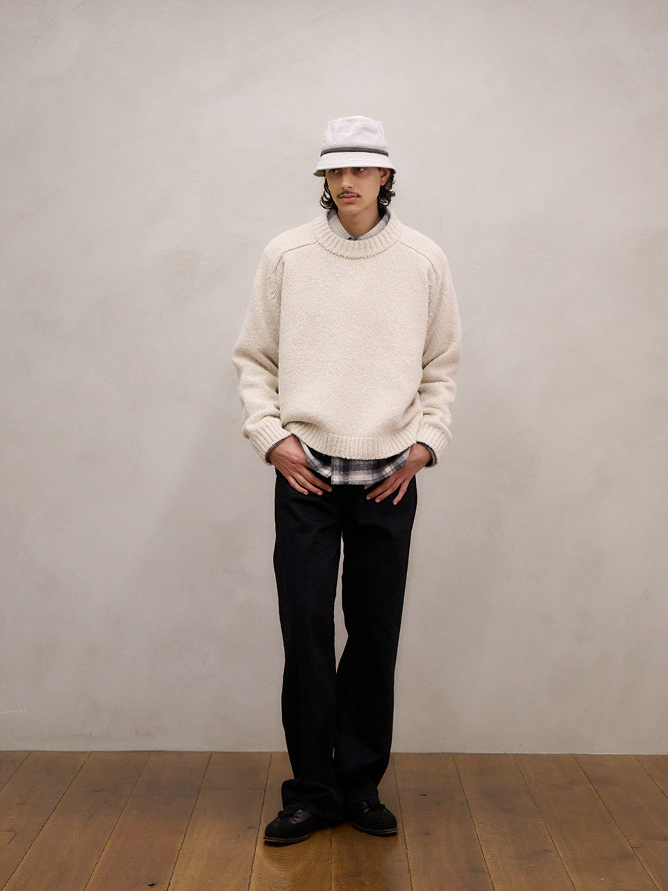 【7月29日(水)発売】Wide denim pants