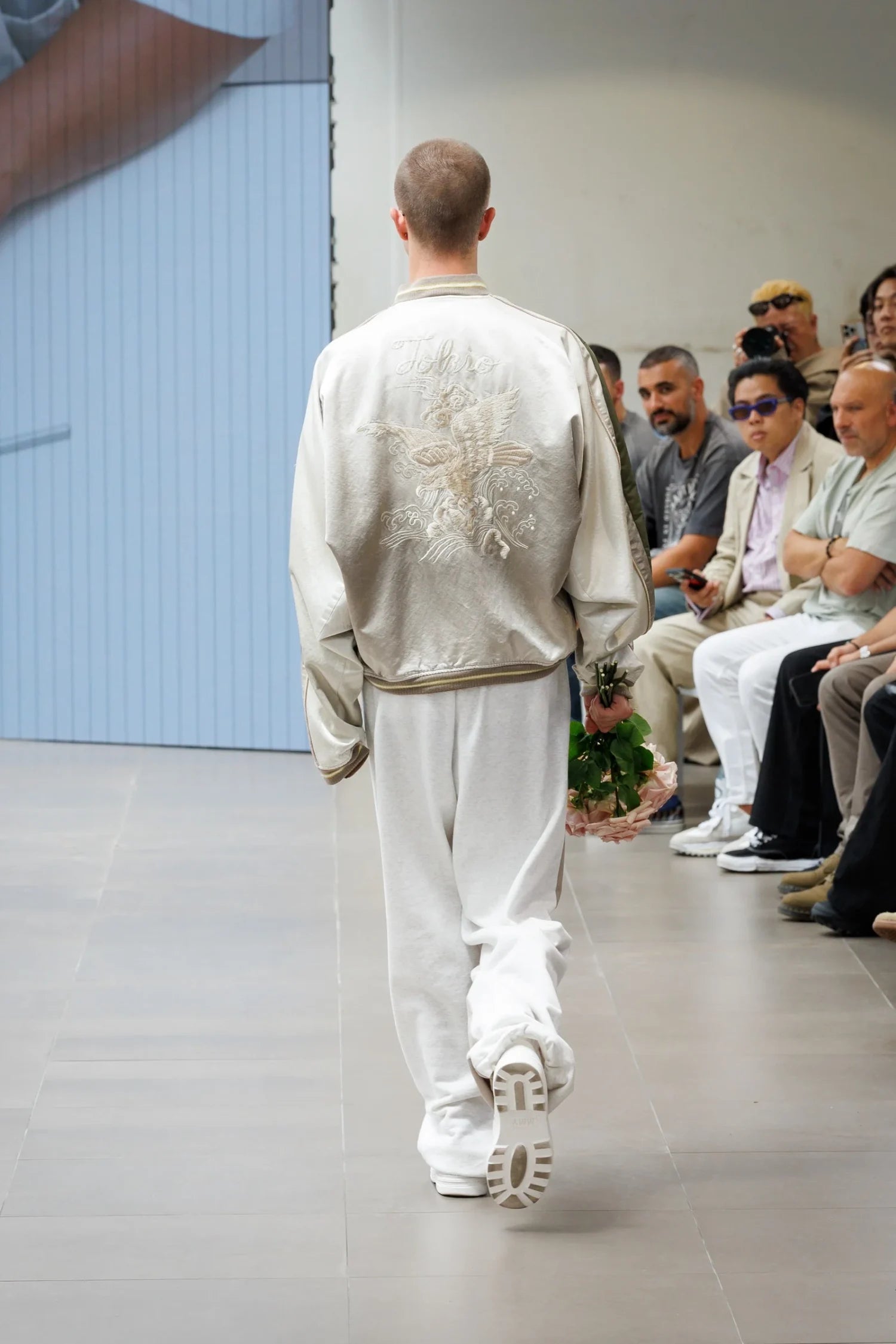 Front Back Combined Flight Jacket