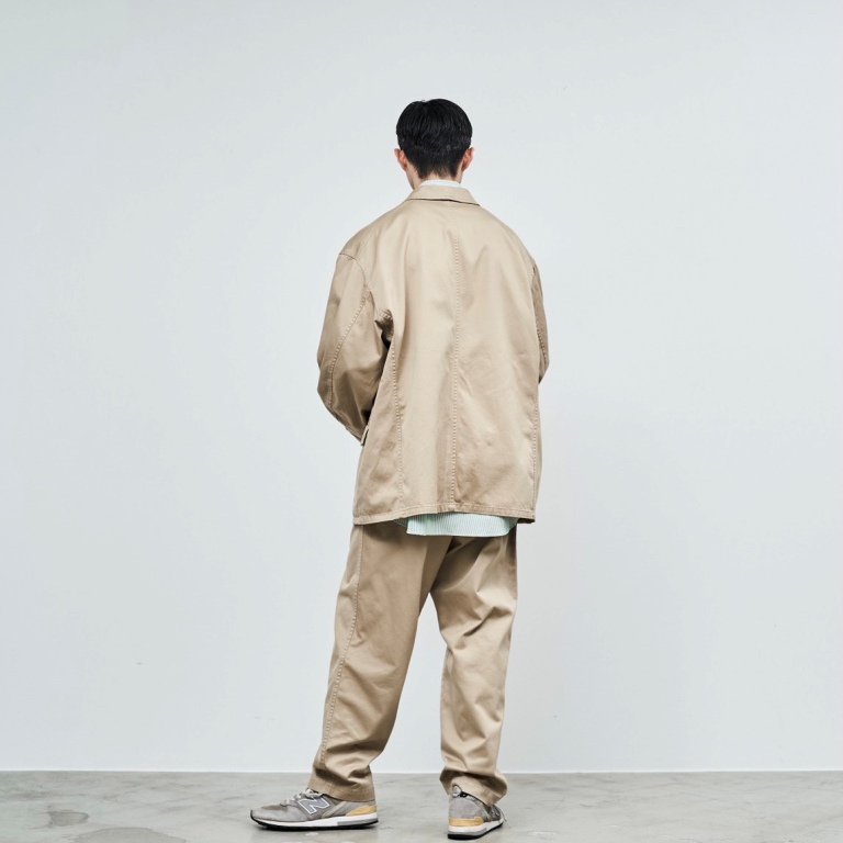 Suvin Chino Oversized Jacket｜ANYTHING GOES