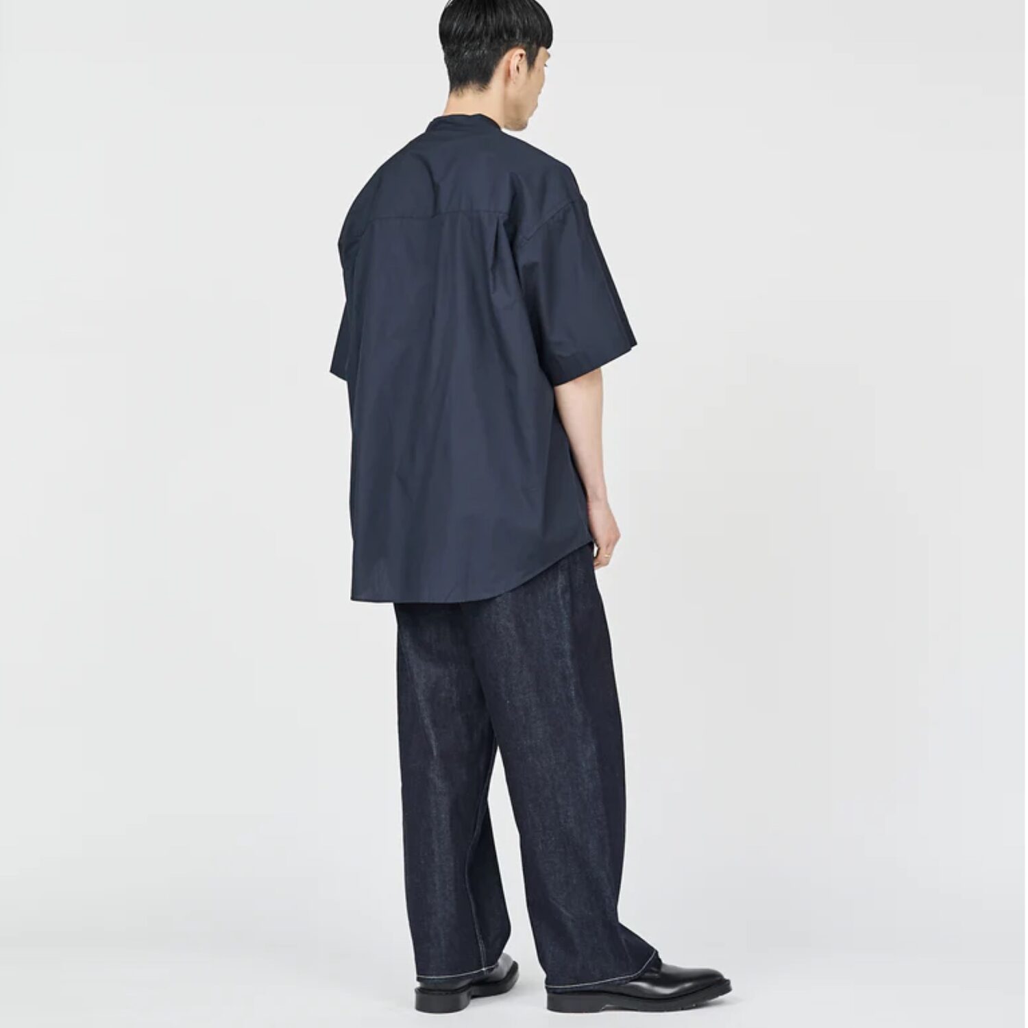 Selvage Denim Two Tuck Pants(RIGID)｜ANYTHING GOES