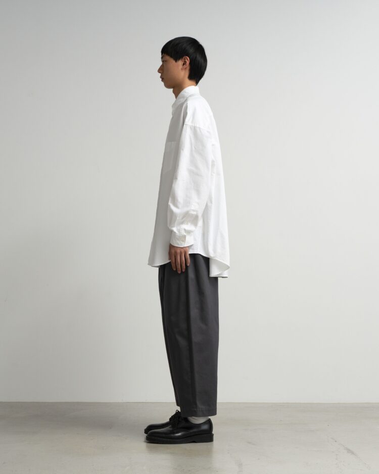 Oxford L/S Oversized B.D Shirt｜ANYTHING GOES