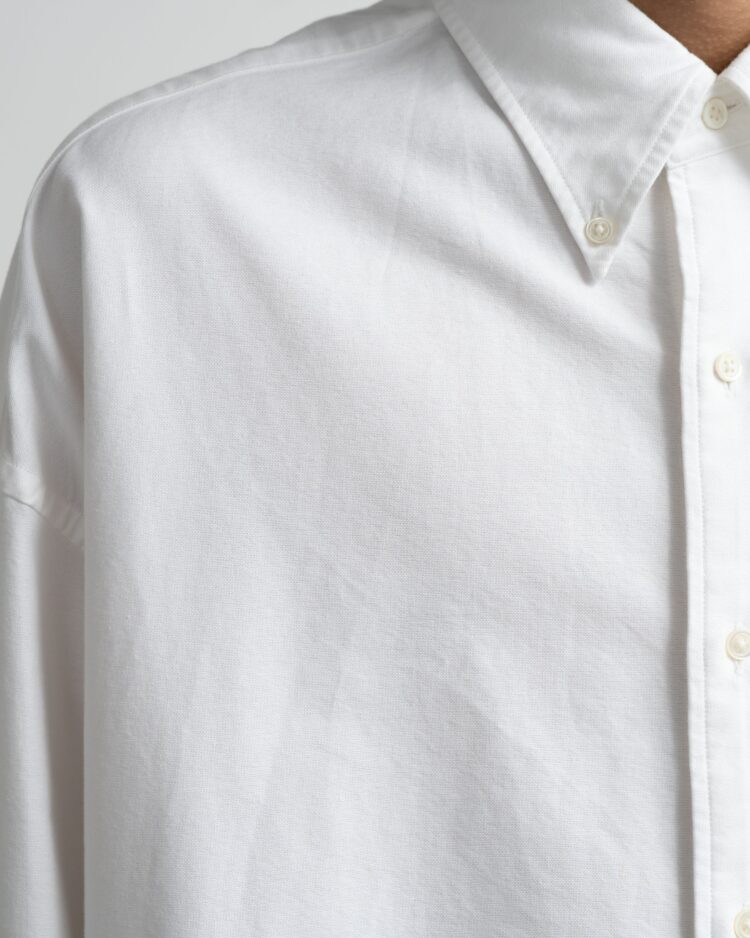 Oxford L/S Oversized B.D Shirt｜ANYTHING GOES