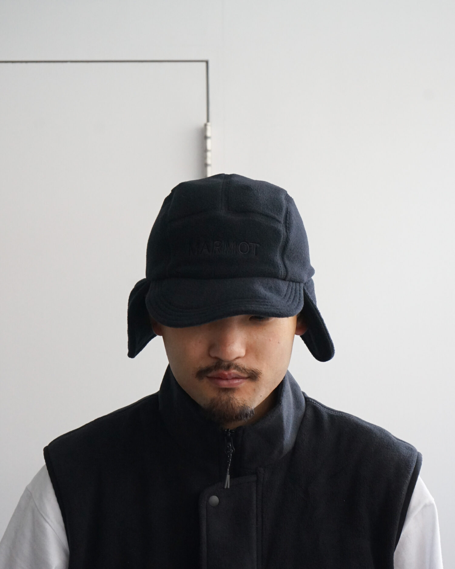 5パネルMICRO FLEECE EARFLAP CAP - キャップ