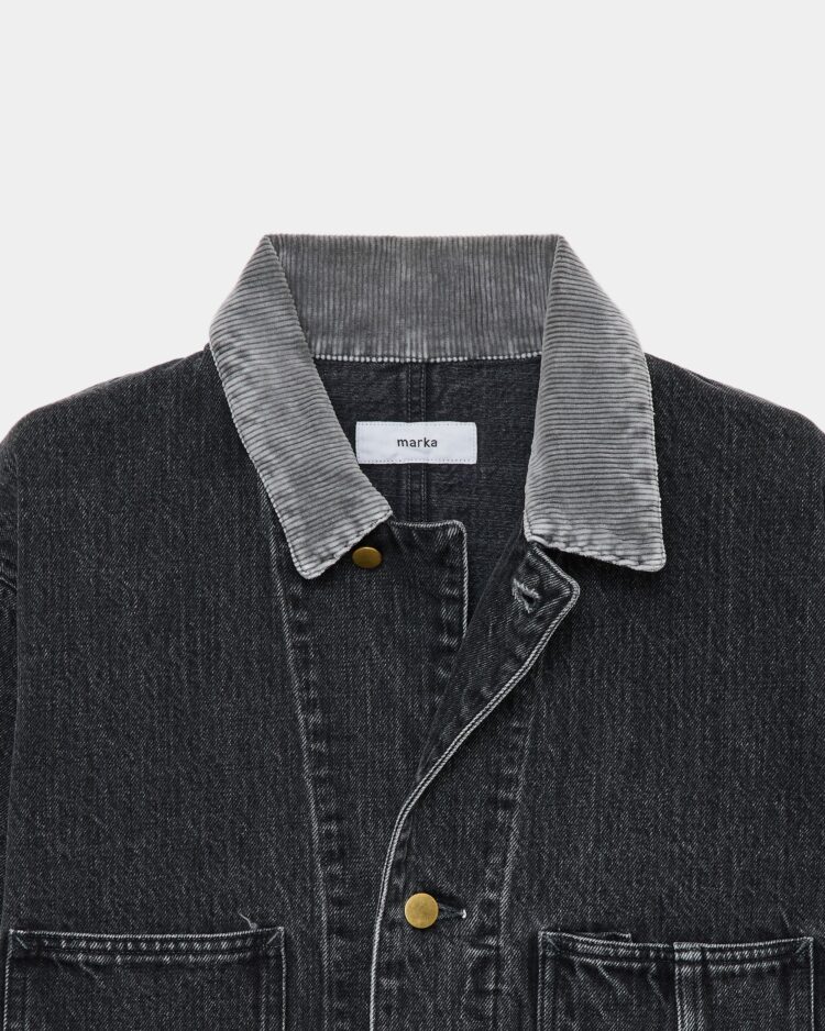 ORGANIC COTTON 13.5oz SELVEDGE DENIM COVERALL JACKET