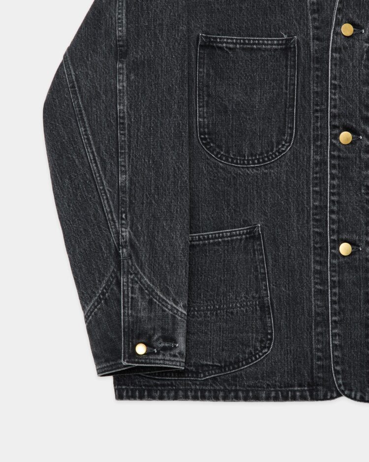 ORGANIC COTTON 13.5oz SELVEDGE DENIM COVERALL JACKET
